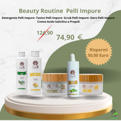 Beauty Routine Pelli impure